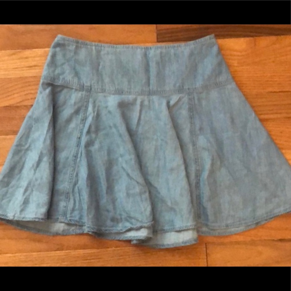 Denim skirt